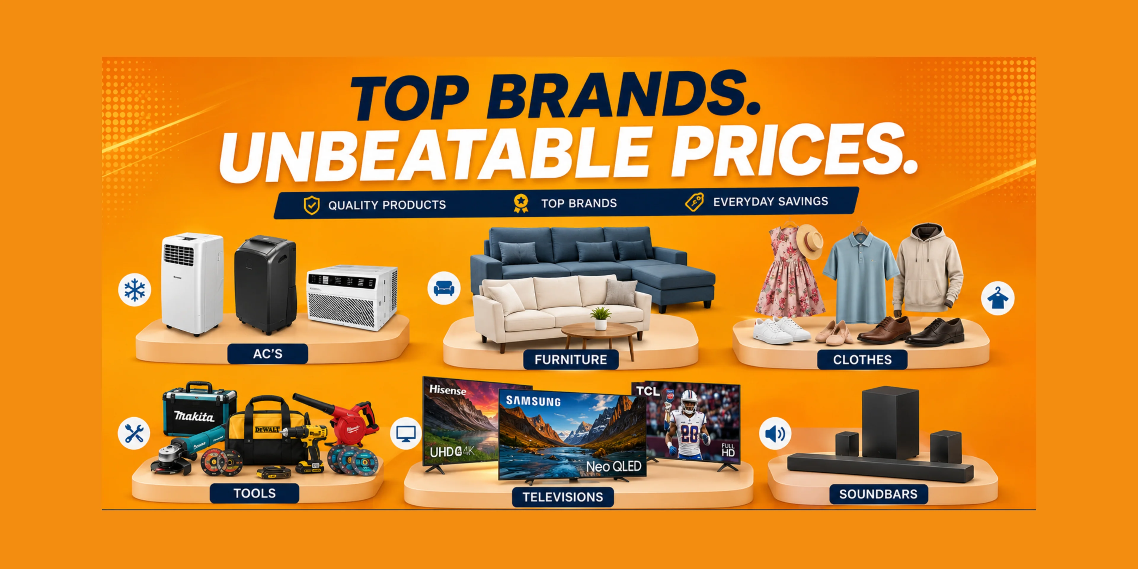 Premium Brands, Unbeatable Prices